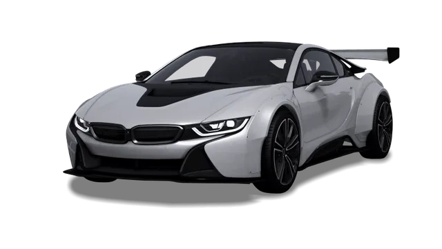 Blau & Weiss i8 Mans-AUG