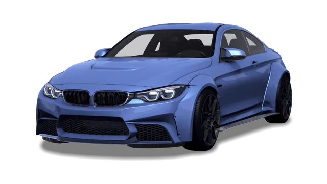 Blau & Weiss M4 F82 LWs